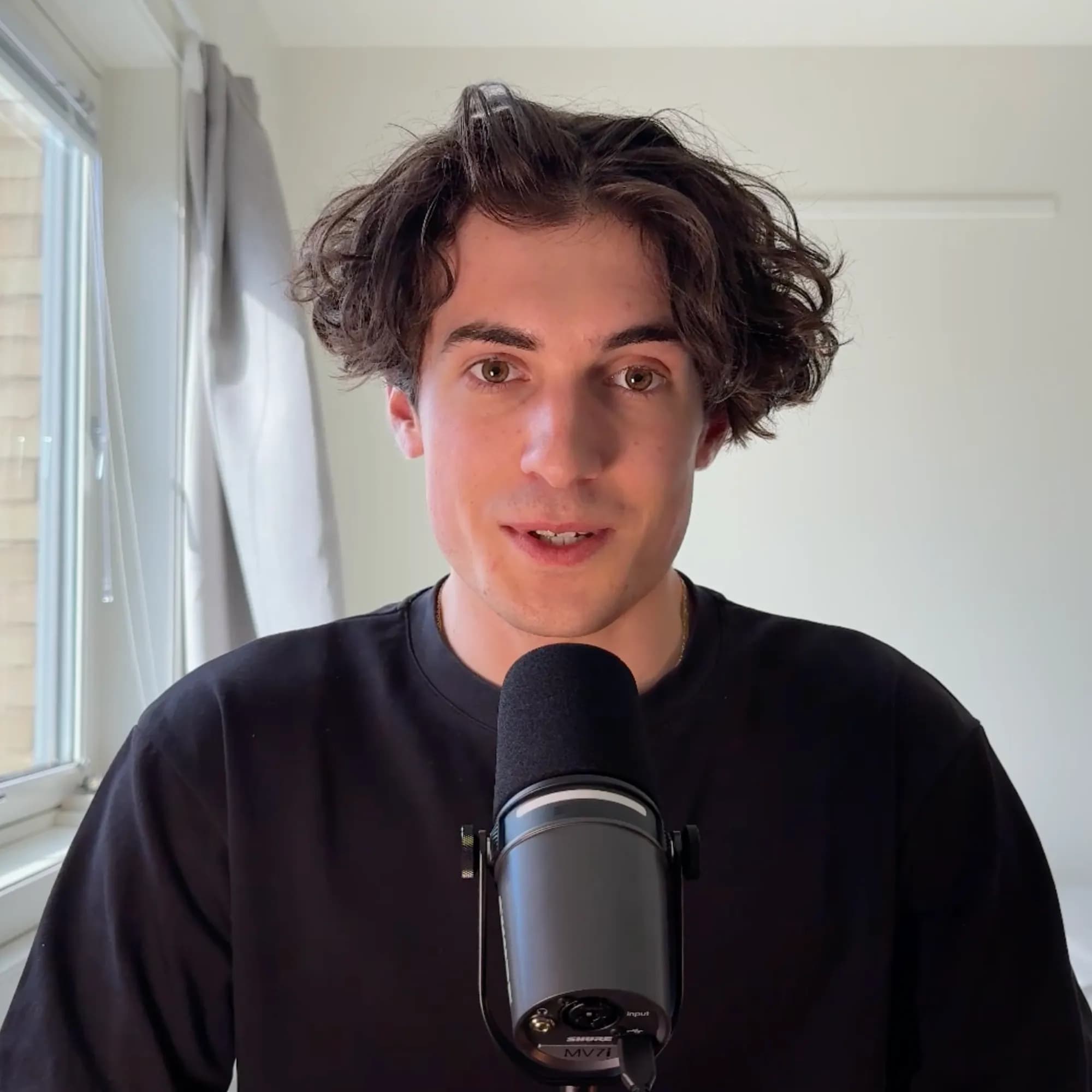 Arthur recording Tap & Swipe